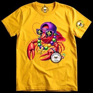 Mardi Gras DTF Printed T-Shirt | Gildan 50/50 Unisex Tee | Custom & Personalized